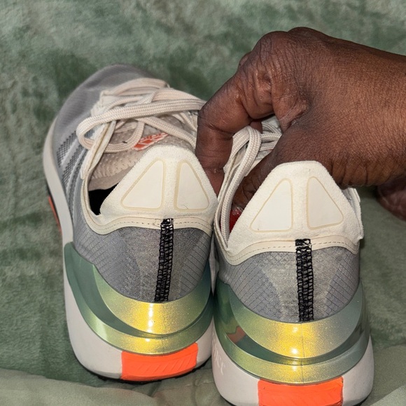 EUC Adidas White and Gray Running Shoes - Picture 8 of 8